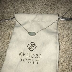 Kendra Scott Ivory Sparkly Elisa Necklace